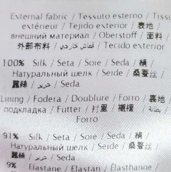 Valentino Two-Tone Ruched Waist Gown, Ivory | Black, Size 6, NWT - Picture 15 of 16